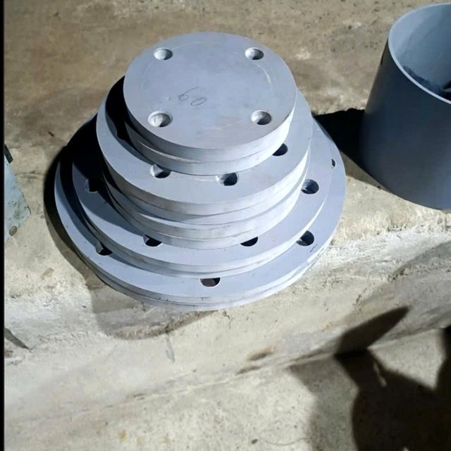 Mặt bích bịt mù · phụ kiện ống nhựa uPVC đường kính lớn