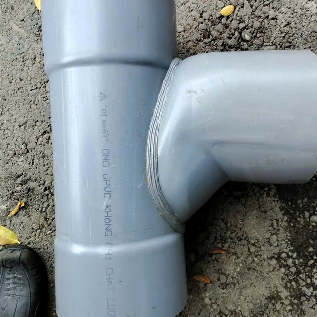 Tê cong Ø220 · phụ kiện ống nhựa uPVC DN220