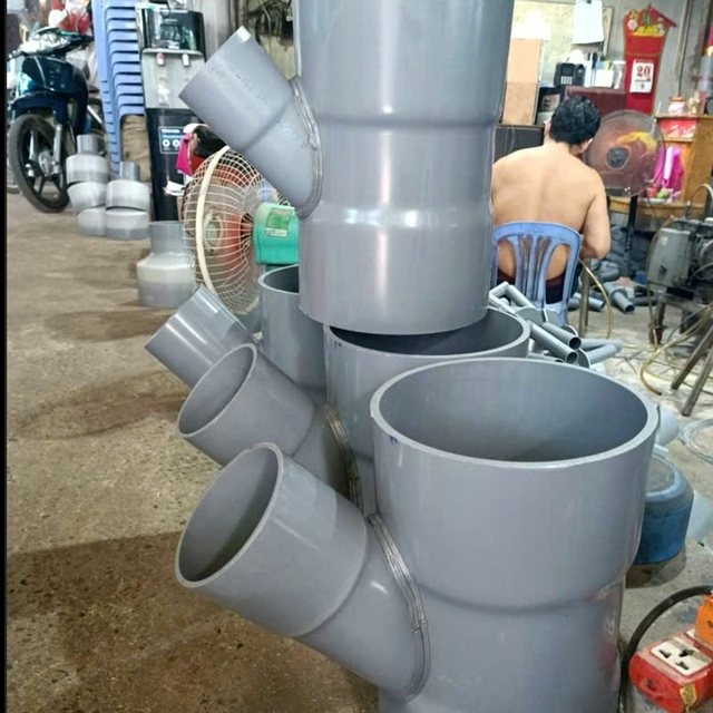 Y Ø250/168 · phụ kiện ống nhựa uPVC DN250/168