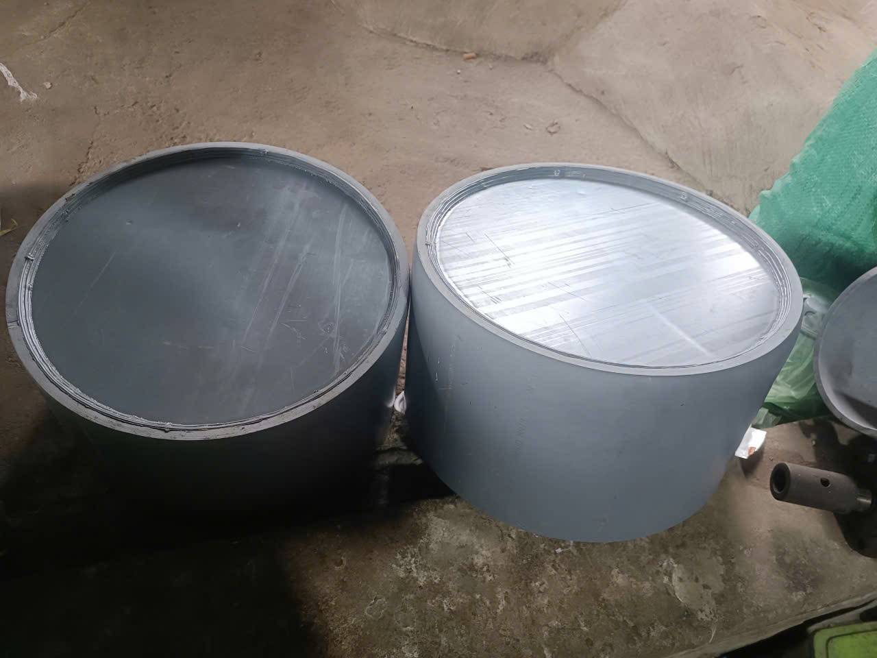 Bịt hàn Ø400 · 9.8 & 11.7 ly · phụ kiện ống nhựa uPVC DN400