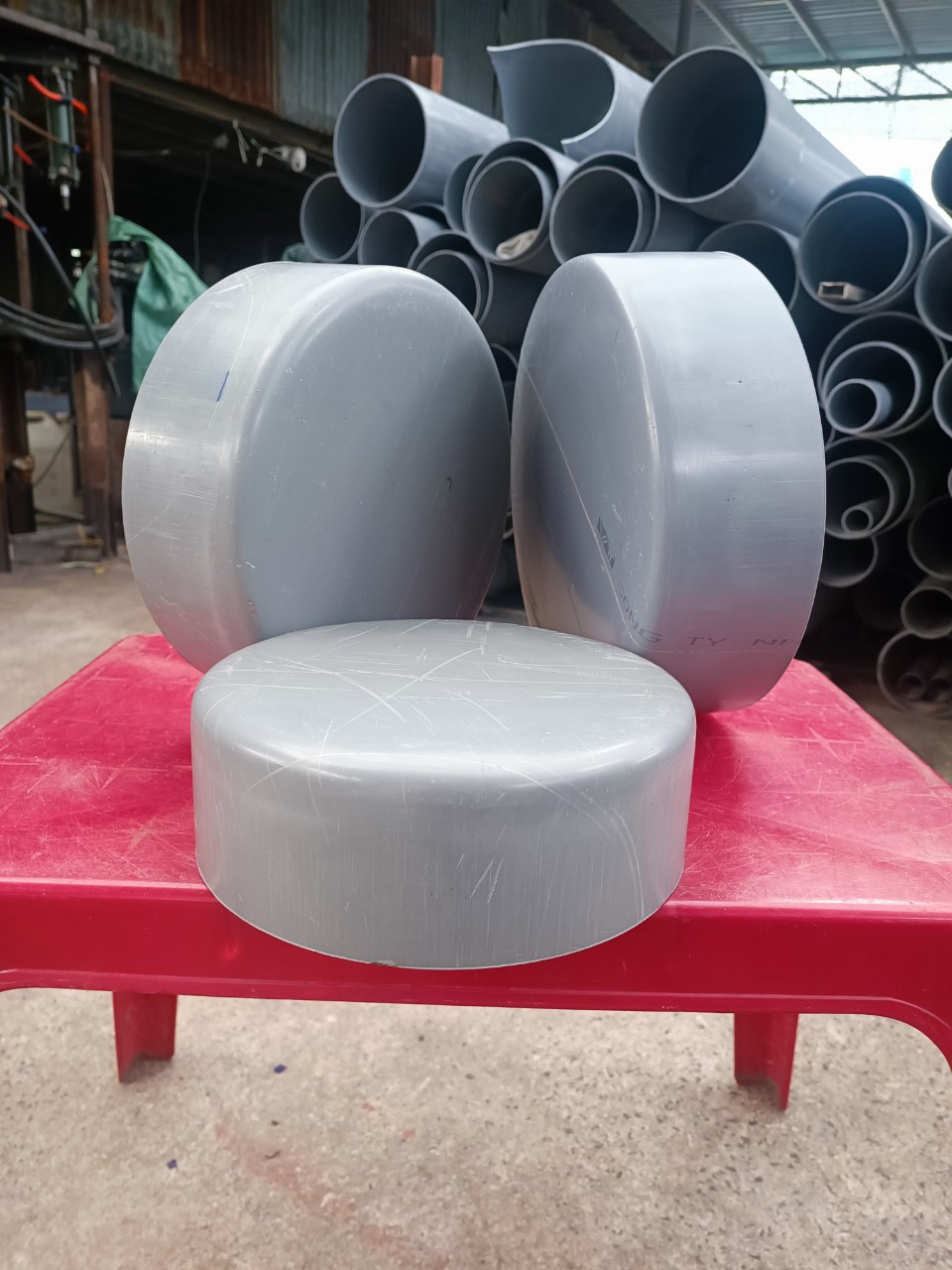 Bịt tròn Ø300 · phụ kiện ống nhựa uPVC DN300