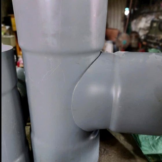Tê / Tê giảm / Y uPVC đường kính lớn DN200–630